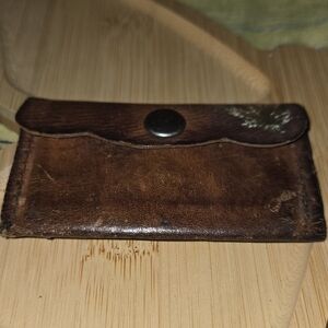 Brown Leather Card Holder